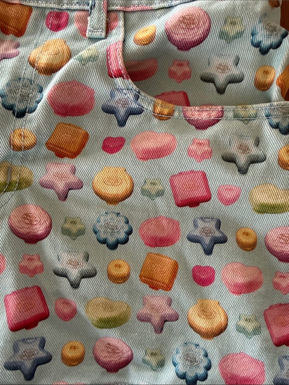 Lisa Says Gah x Polly Pocket Denim skirt - Picture 3 of 4